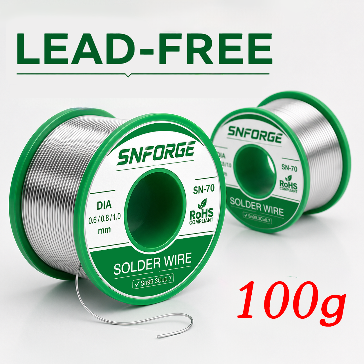 Electronics Repair School - Lead-Free 99.3% Tin Sn99.3Cu0.7 Soldering Tin