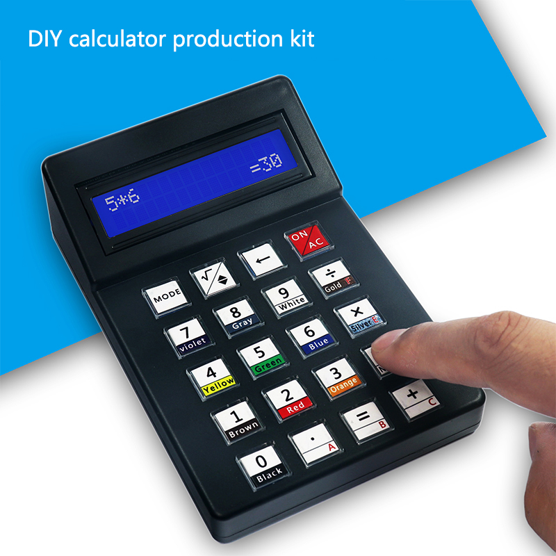 Electronics Repair School - Mini Calculator DIY Electronic Kit LCD1062