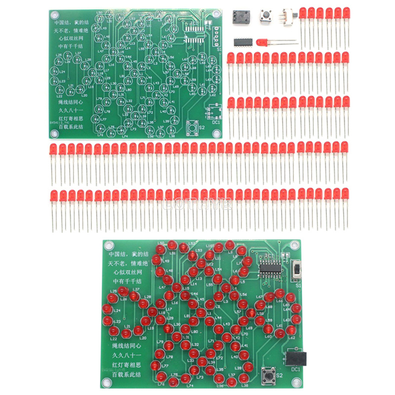 Electronics Repair School - Led Flowing Light Chinese Knot DIY