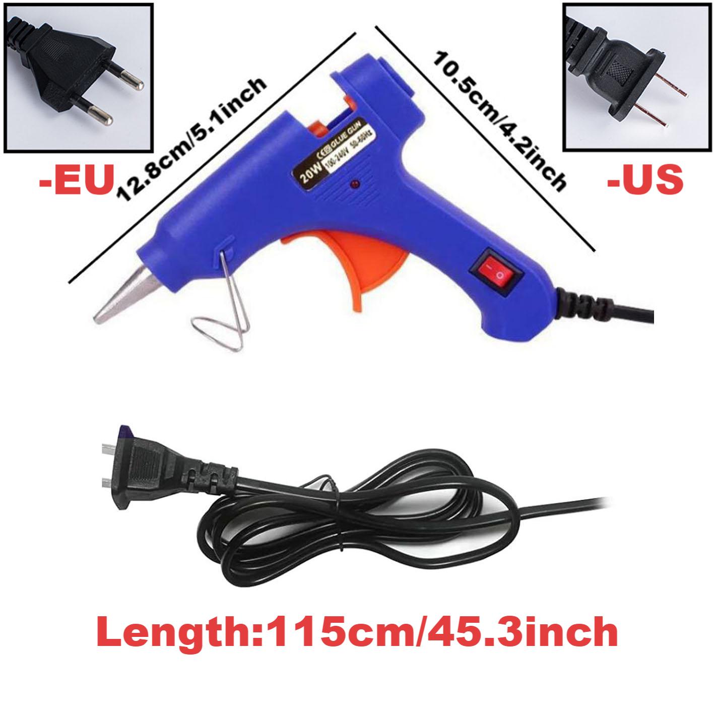Hot Glue Gun Kit with 0-50Glue - Electronics Repair School ulasan dan harga