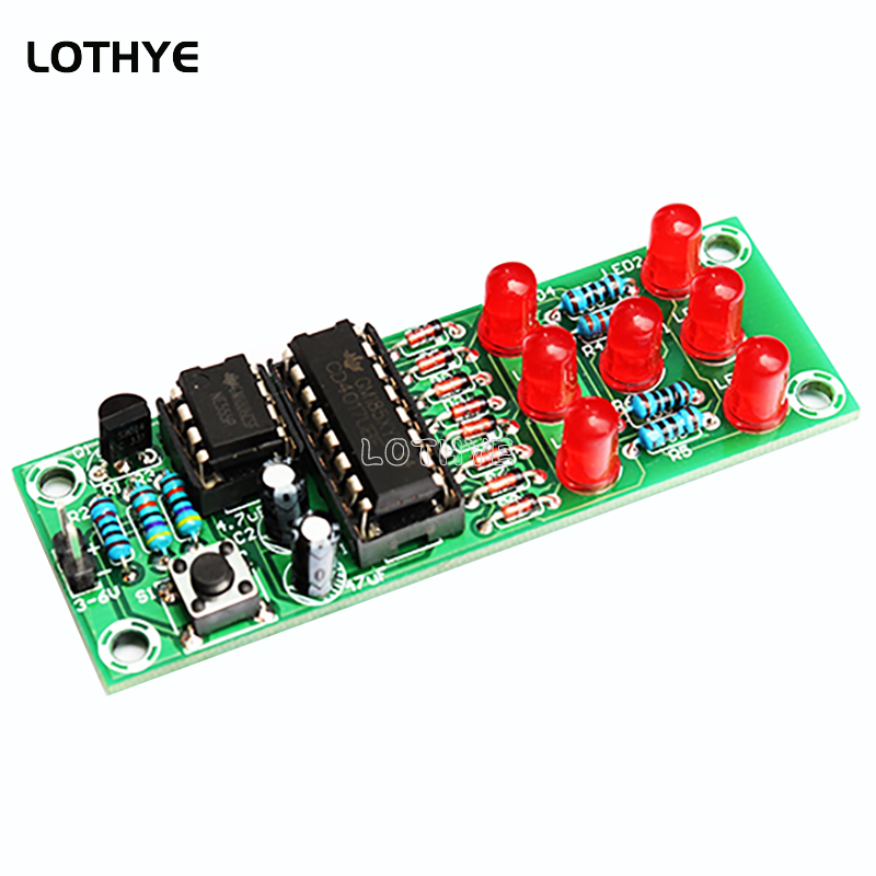 DIY Dice Production Kit Led We - Electronics Repair School ulasan dan harga