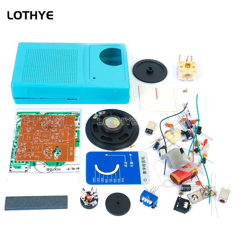 Six Tube AM Radio Assembly Diy - Electronics Repair School ulasan dan harga