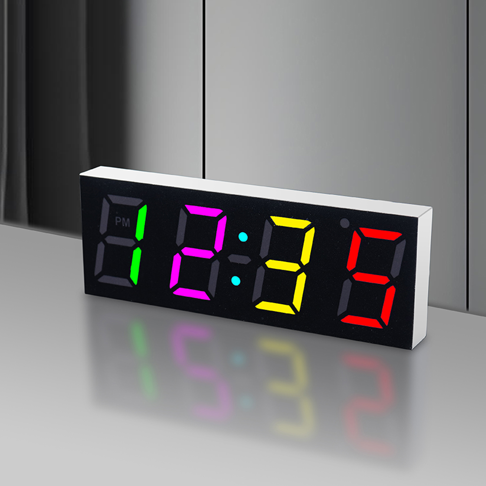 Multicolor Digital Clock Produ - Electronics Repair School ulasan dan harga