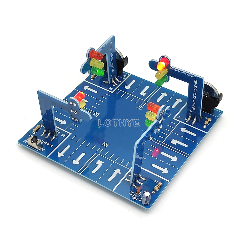 Creative DIY Traffic Signal Li - Electronics Repair School ulasan dan harga