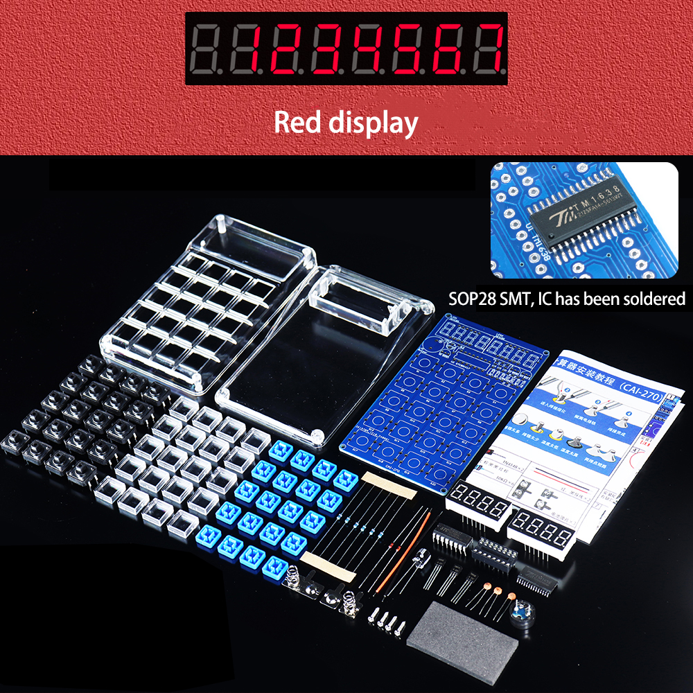 LED Digital Tube Calculator DI - Electronics Repair School ulasan dan harga