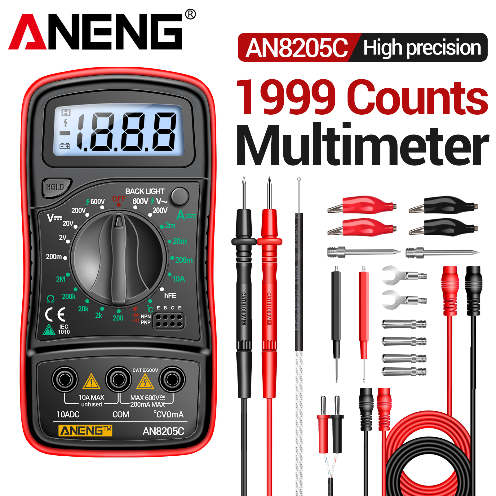 ANENG AN8205C Handheld Multime - Electronics Repair In Usa ulasan dan harga
