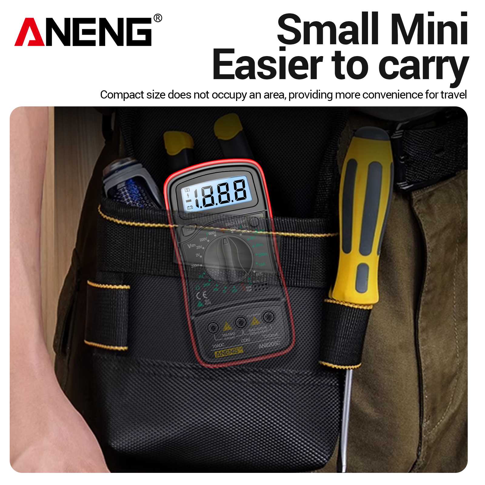 ANENG AN8205C Handheld Multime - Electronics Repair In Usa ulasan dan harga