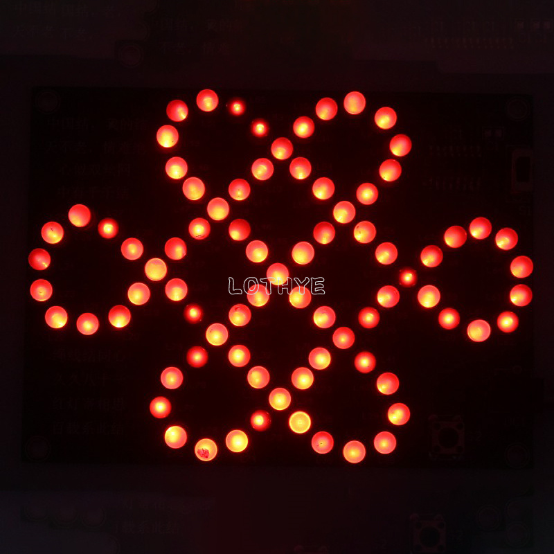 Led Flowing Light Chinese Knot - Electronics Repair School ulasan dan harga