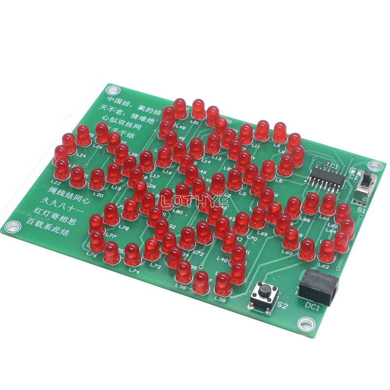 Led Flowing Light Chinese Knot - Electronics Repair School ulasan dan harga