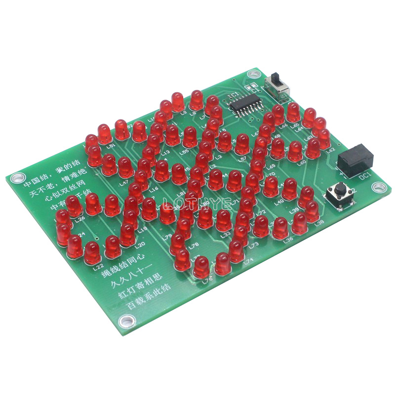 Led Flowing Light Chinese Knot - Electronics Repair School ulasan dan harga