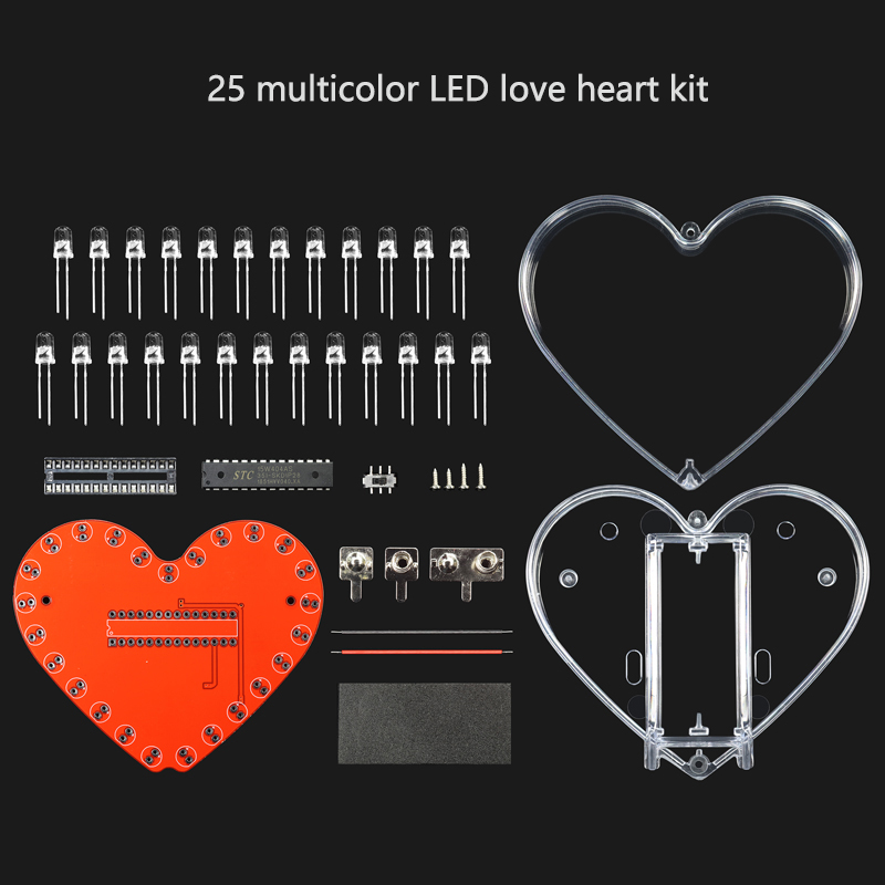 DIY Electronic Kit 25/32 LED R - Electronics Repair School ulasan dan harga