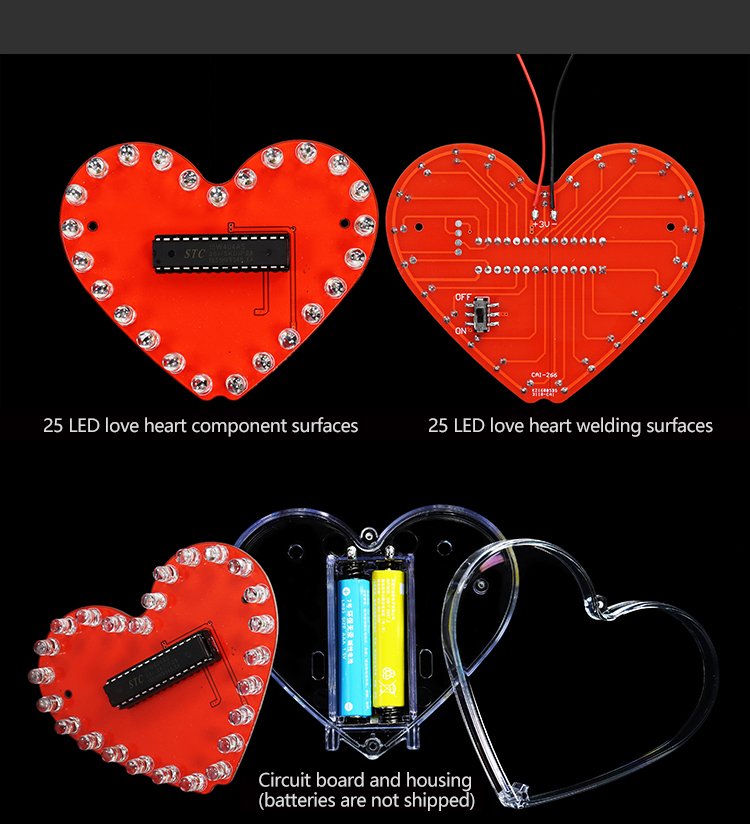DIY Electronic Kit 25/32 LED R - Electronics Repair School ulasan dan harga