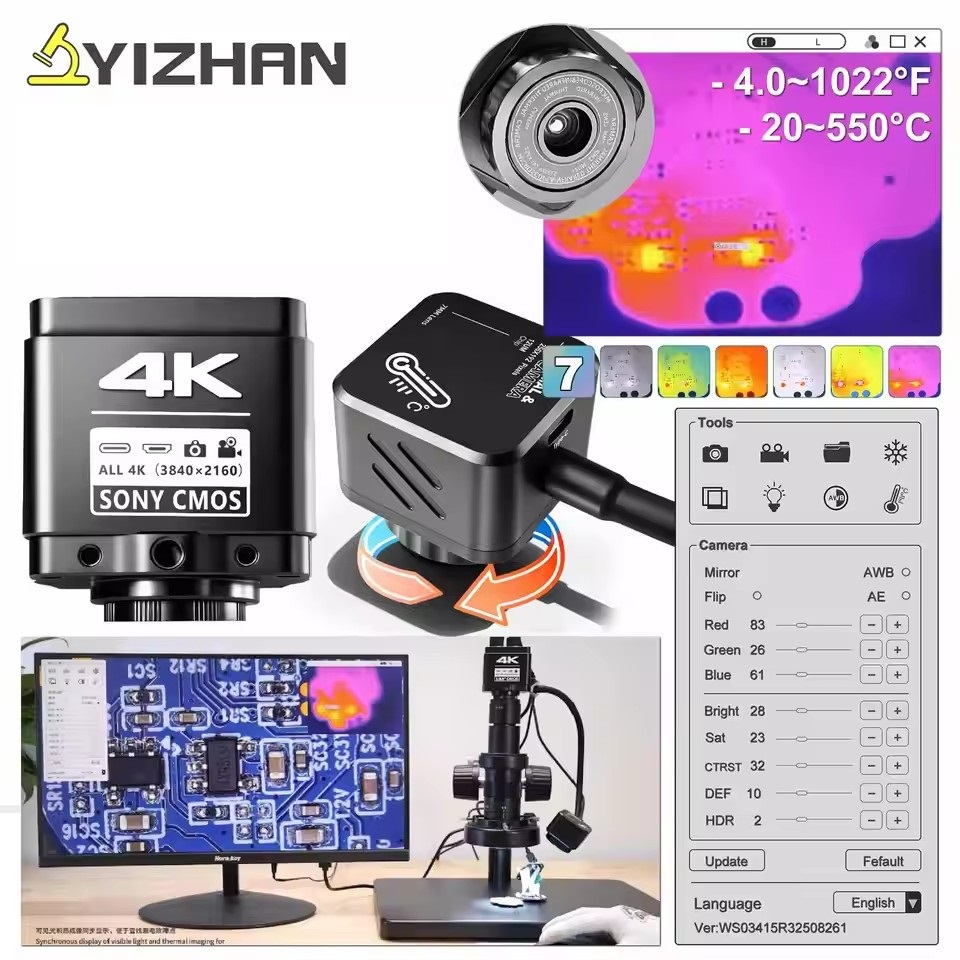 YIZHAN Thermal Imager 256*192  - Electronics Repair In Usa ulasan dan harga